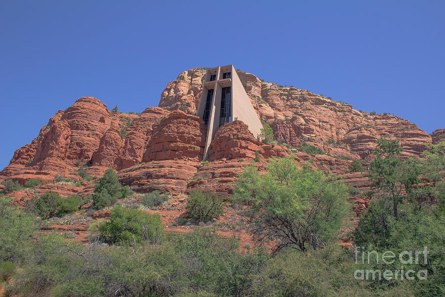 Chapel of the Holy Cross in Sedona Photograph by Darrell Foster