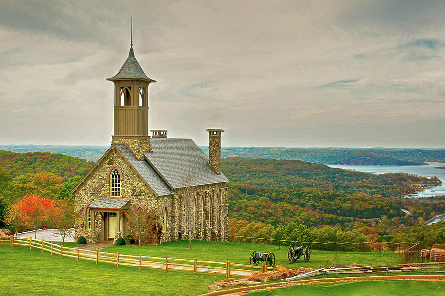 Chapel of the Ozarks Photograph by Linda Shannon Morgan