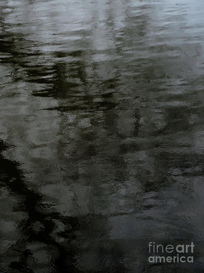 Charcoal Water Photograph by Mary Kobet