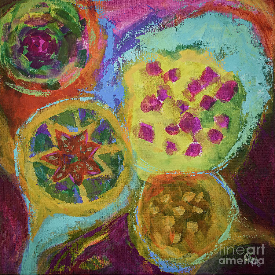 Charcuterie Painting by Cheryl McClure