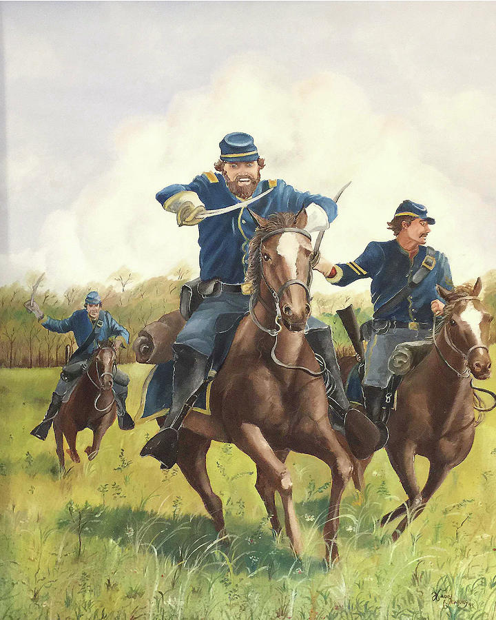 Charge Painting by Wade Jenkins - Fine Art America