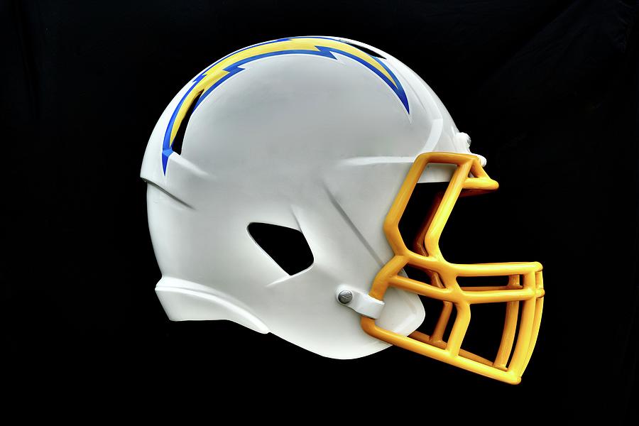Chargers Helmet Photograph