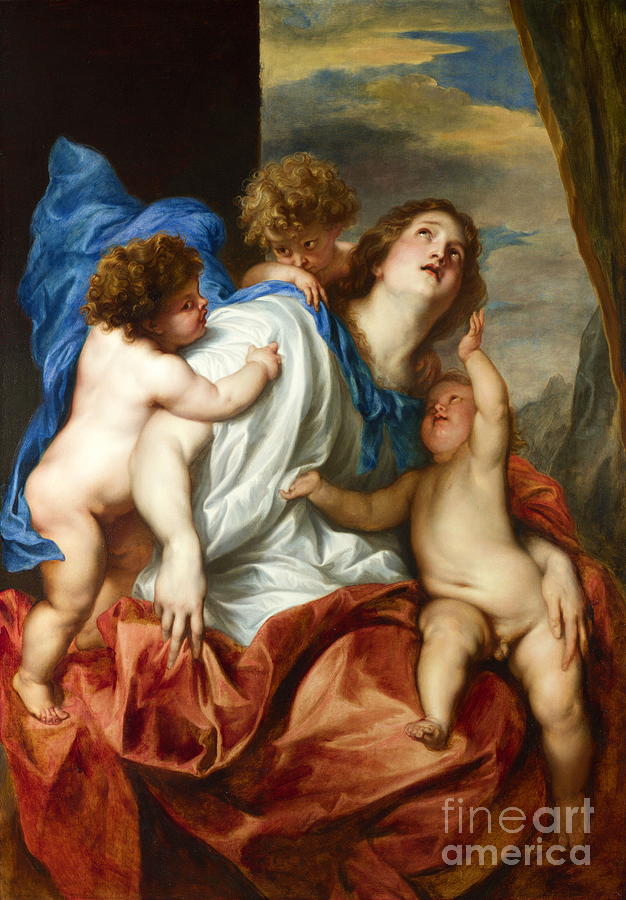 Charity Painting by Sir Anthony van Dyck