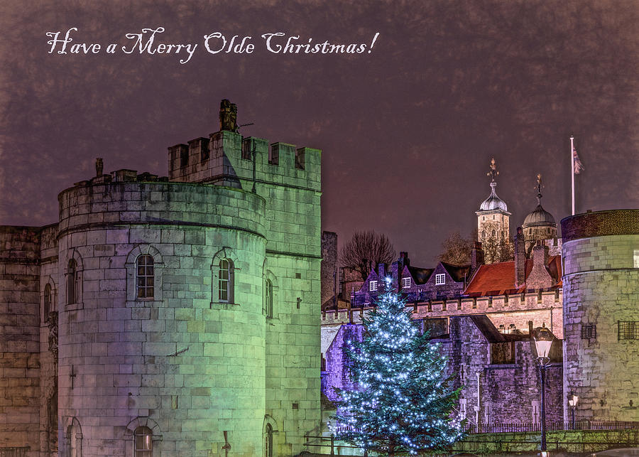 Charles Dickens Christmas, Tower of London Photograph by Marcy Wielfaert