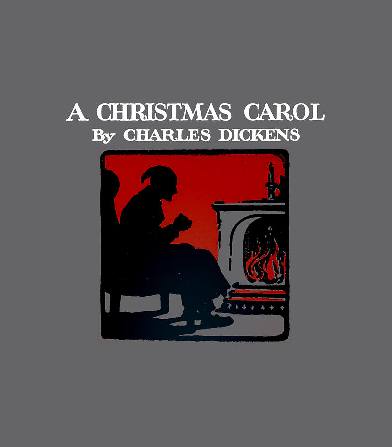 Charles Dickens Vintage Scrooge A Christmas Carol Book Art Digital Art ...