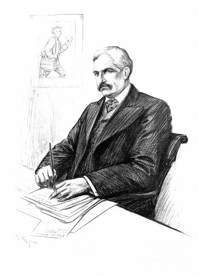 Charles Emory Smith Drawing by A Rogers