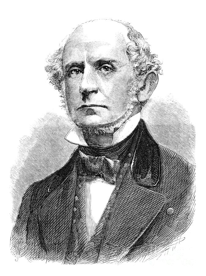 Charles Francis Adams, Sr Drawing by Granger