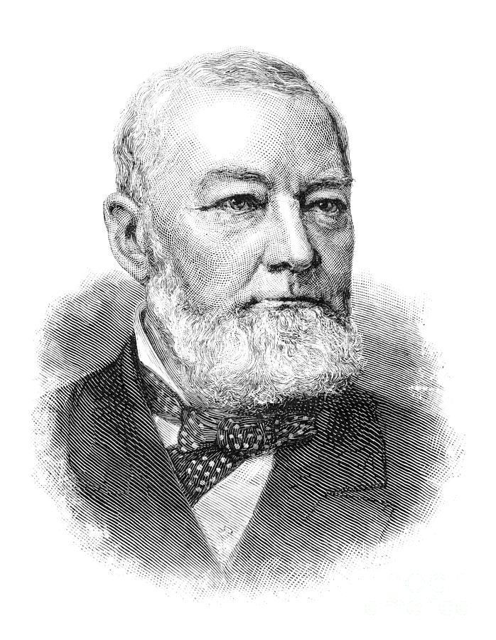 Charles Godfrey Gunther Drawing by Granger