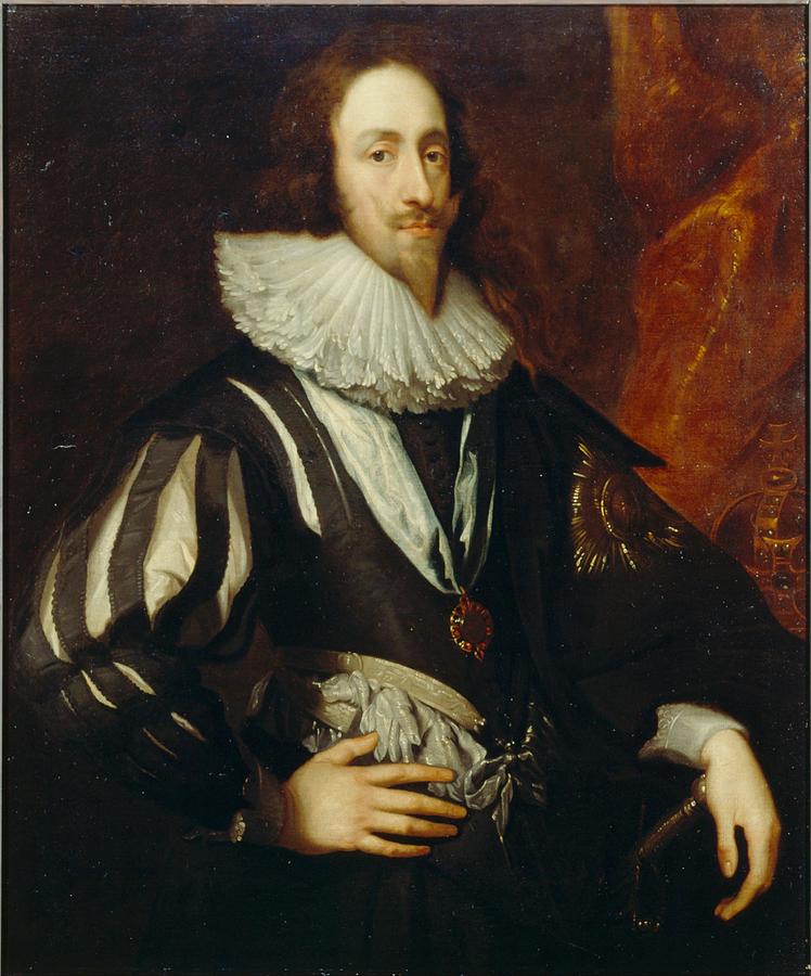 Dyck Painting - Charles I by Sir Anthony van Dyck