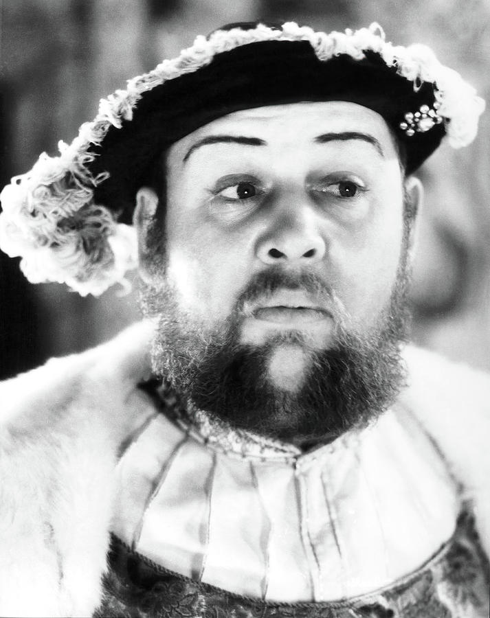 Charles Laughton Photograph - CHARLES LAUGHTON in THE PRIVATE LIFE OF HENRY VIII -1933-, directed by ALEXANDER KORDA. by Album