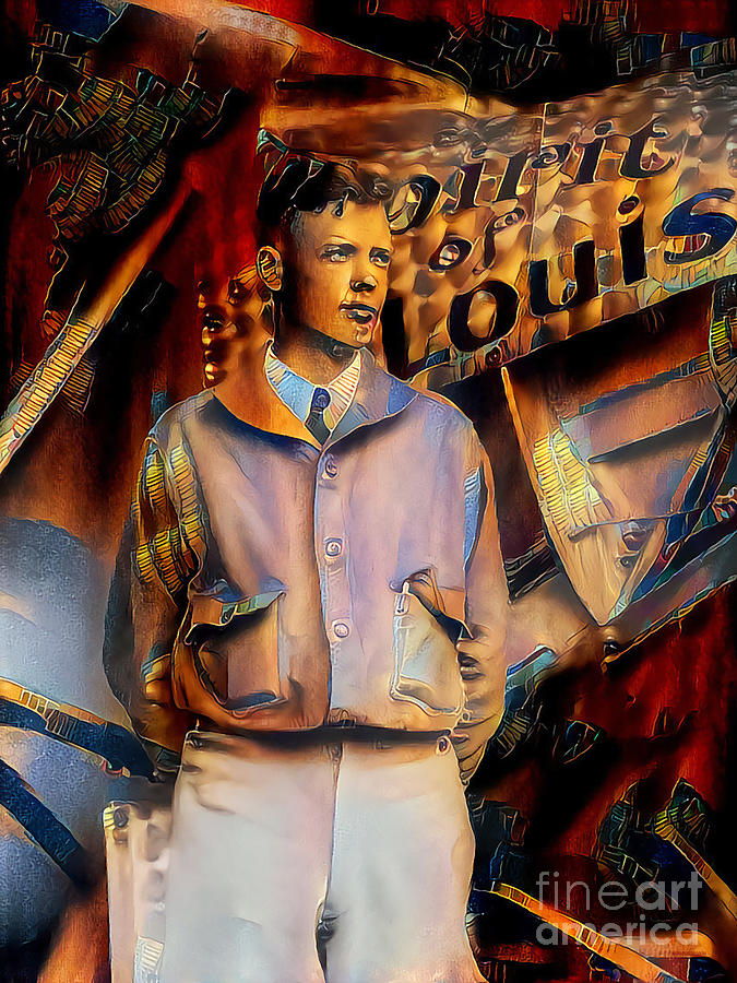 Charles Lindbergh in Nostalgic Painterly Colors 20200513 Photograph by Wingsdomain Art and Photography