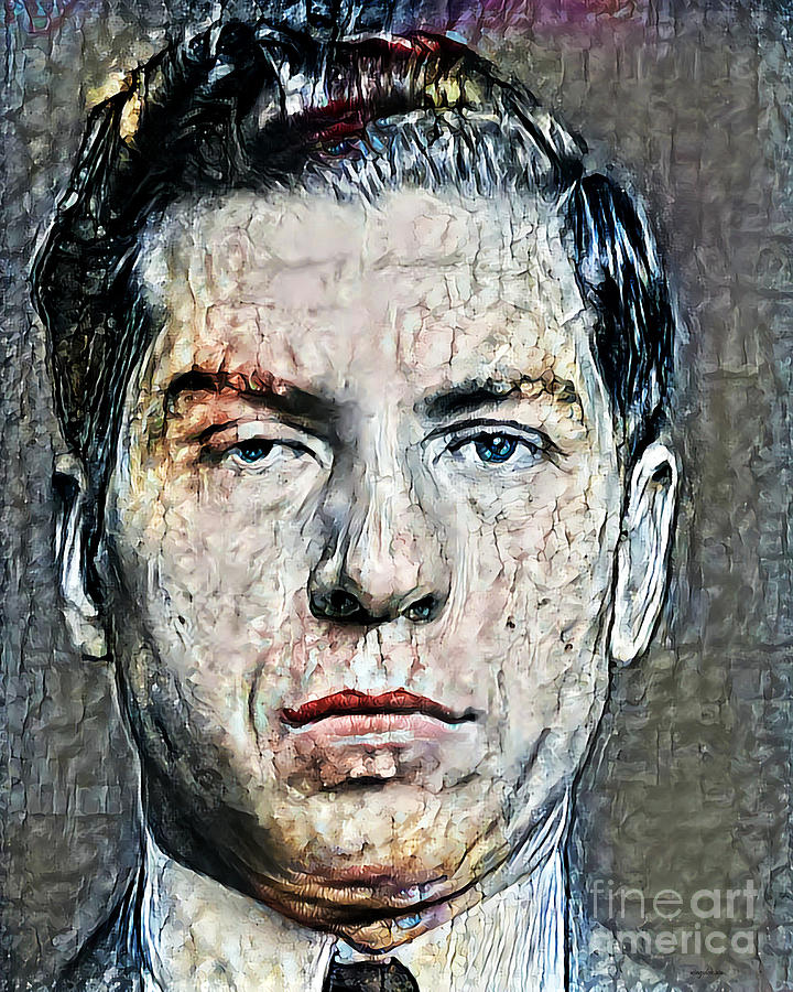 Charles Lucky Luciano in Brutalism Colors 20200806 Photograph by Wingsdomain Art and Photography