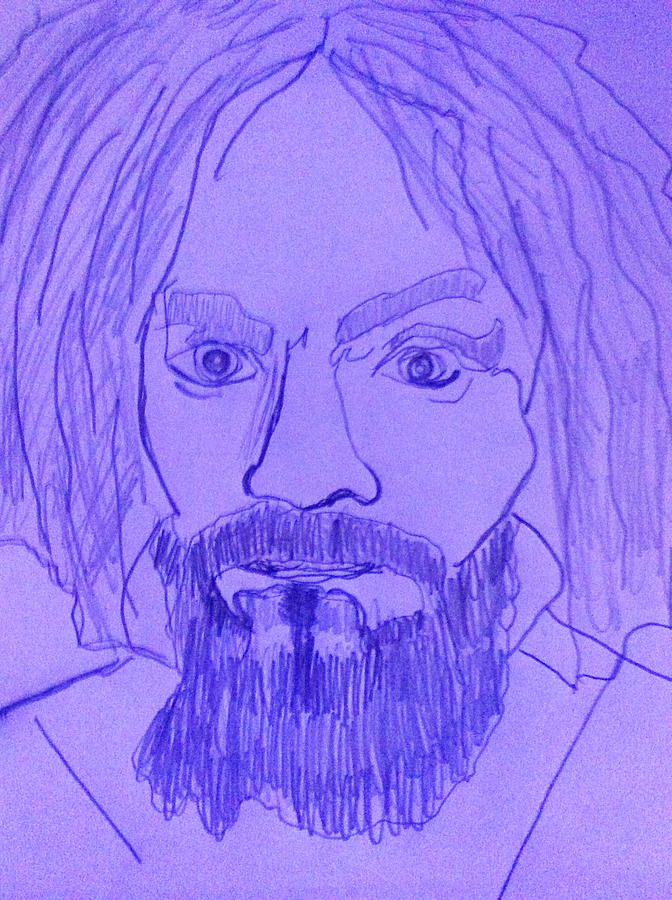 Charles Manson Drawing by Phil Gioldasis - Fine Art America