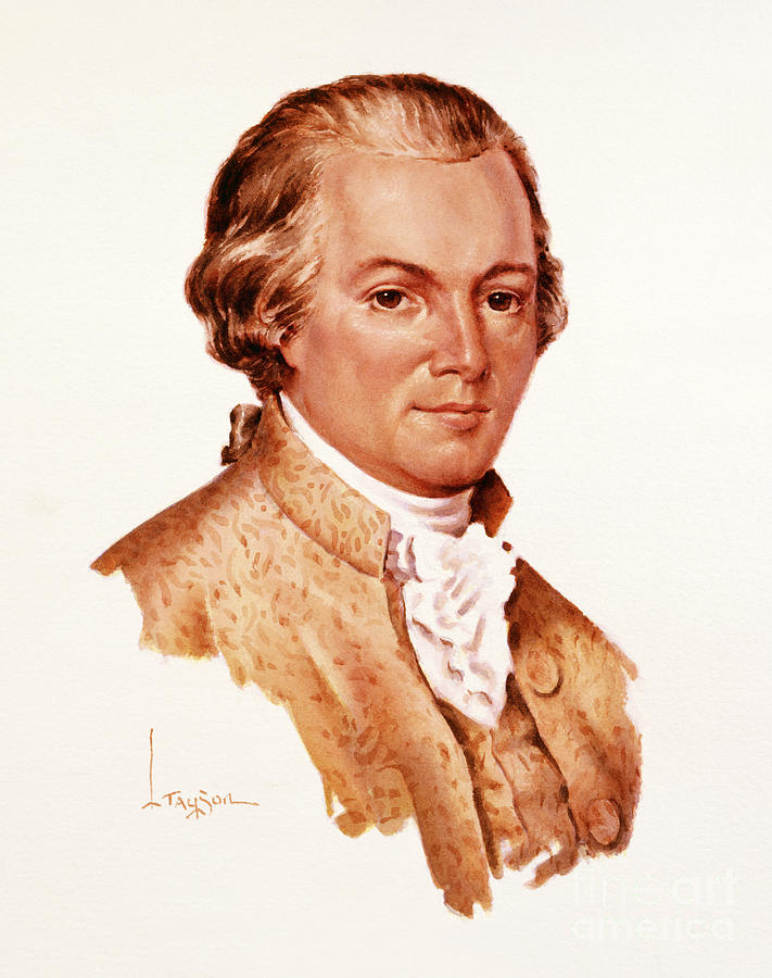 Charles Pinckney - Signers Of The U.S. Constitution Painting by Lyle Tayson