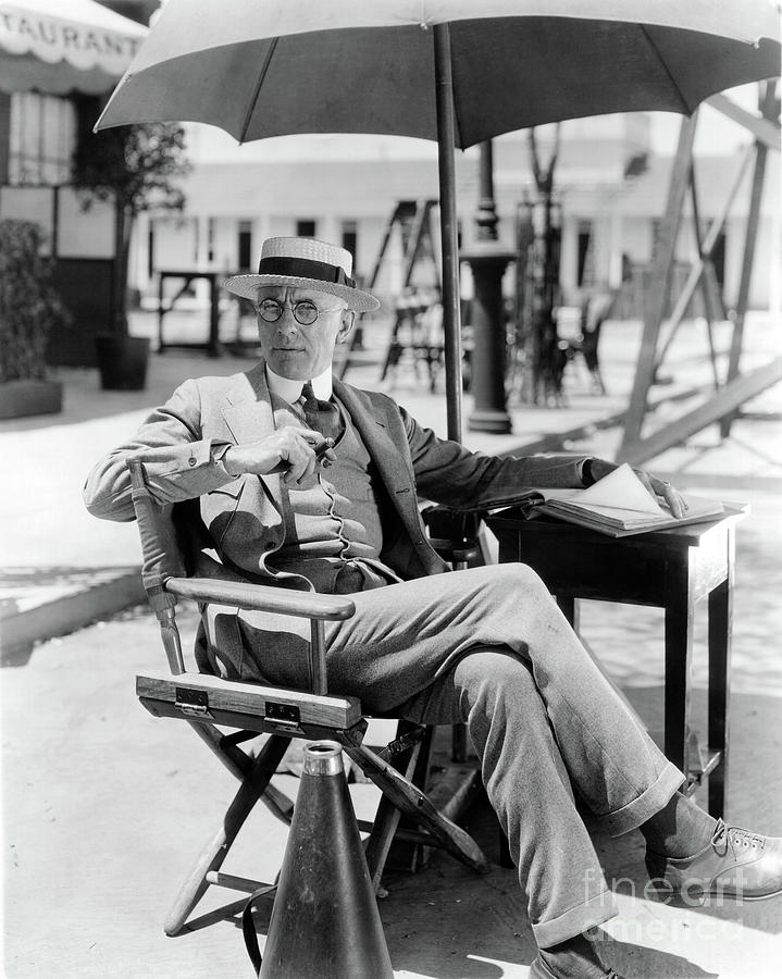 Charles Swickard - silent movie director Photograph by Sad Hill - Bizarre Los Angeles Archive