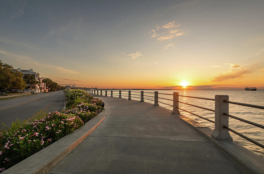 Charleston Battery Sunrise Photograph By Donnie Whitaker Pixels
