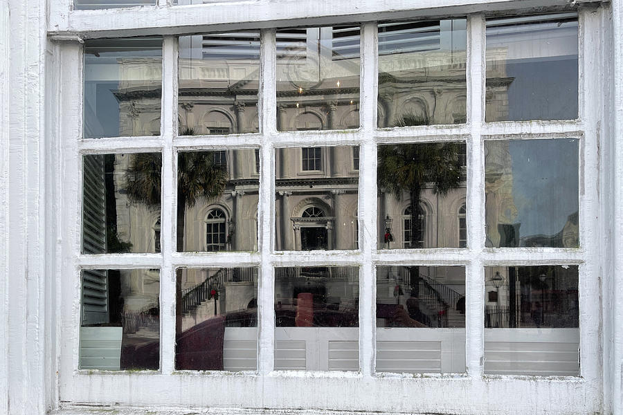 Charleston City Hall in Reflection, South Carolina Photograph by Dawna Moore Photography