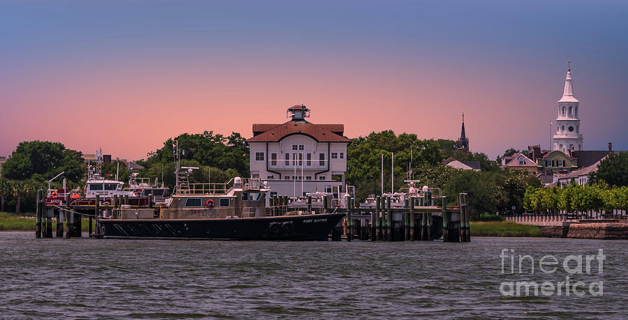 Charleston - Fort Sumter Boat - South Carolina Photograph
