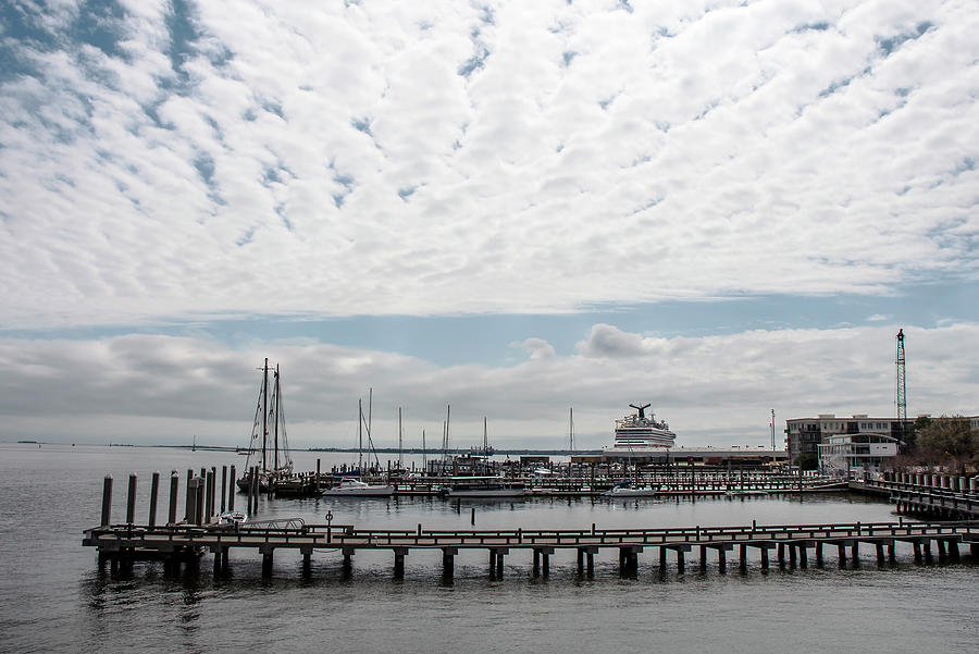 Charleston Harbor Photograph