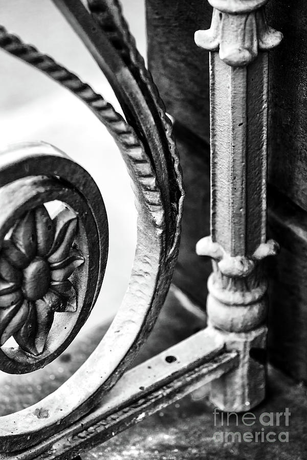 Charleston Iron Works Details Photograph by John Rizzuto