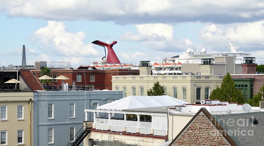 Charleston Rooftops Photograph by Flavia Westerwelle