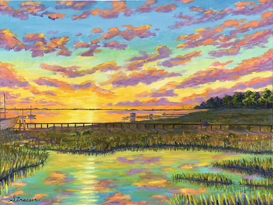 Charleston Sunrise Painting