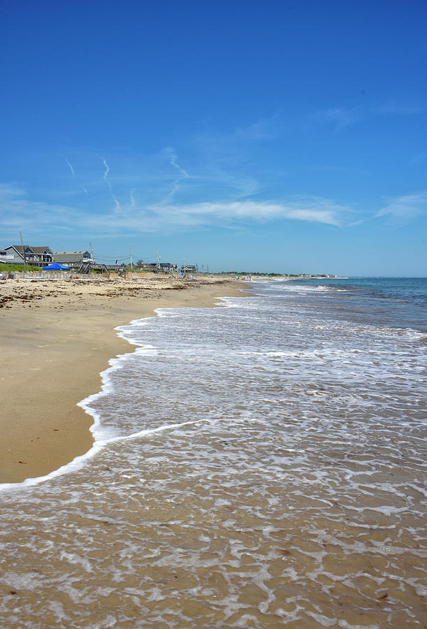 Charlestown Beach - vertical - Rhode Island Photograph by Brendan Reals ...