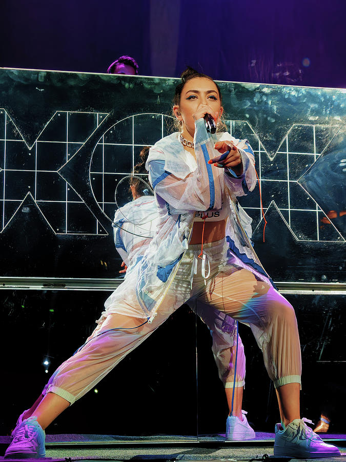 Charli XCX in Concert Photograph by Ron Dubin