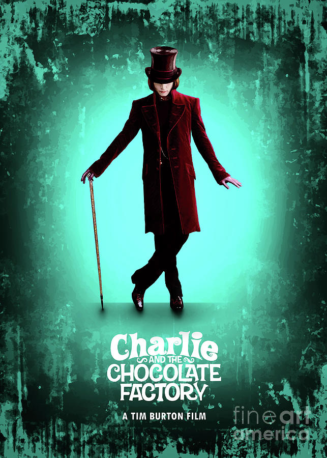 Charlie And The Chocolate Factory Digital Art - Charlie And The Chocolate Factory by Bo Kev