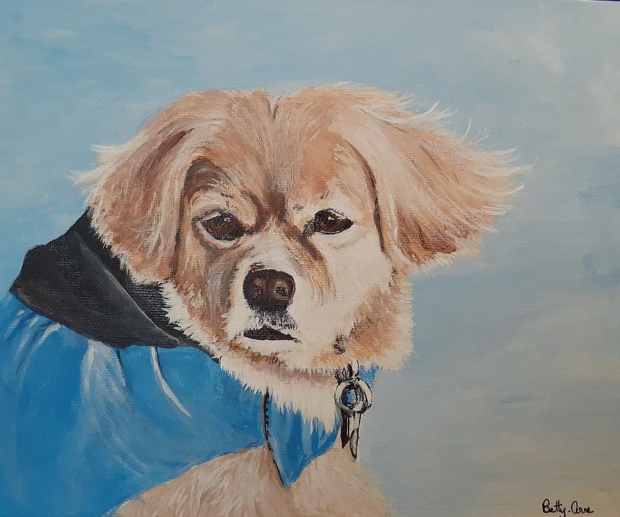 Charlie Painting by Betty-Anne McDonald