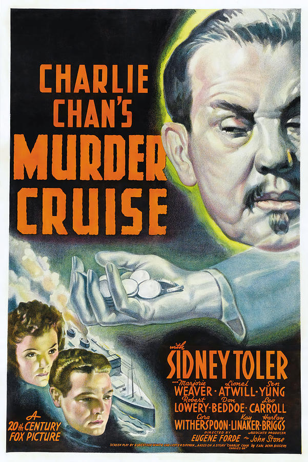 CHARLIE CHANS MURDER CRUISE -1940-, directed by EUGENE FORDE. Photograph by Album