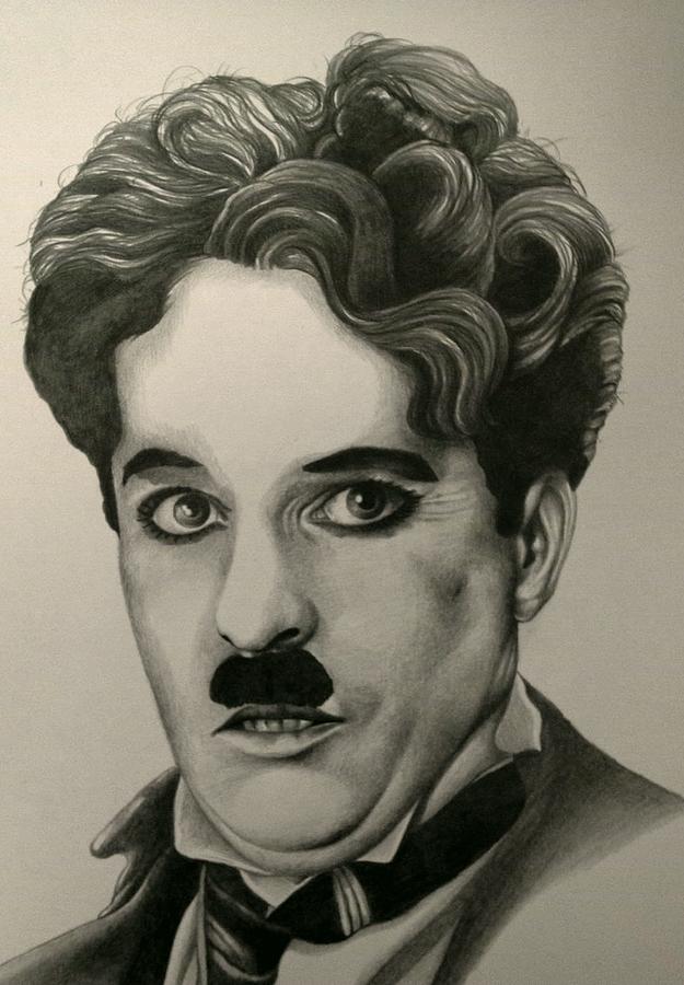 Charlie Chaplin Illustration Painting Editorial Stock Image - Illustration  of celebrity, caricature: 56475249