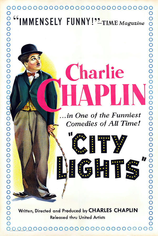 CHARLIE CHAPLIN in CITY LIGHTS -1931-, directed by CHARLIE CHAPLIN. Photograph by Album