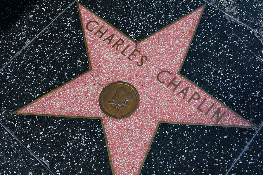 Charlie Chaplin Star Photograph by Kyle Hanson