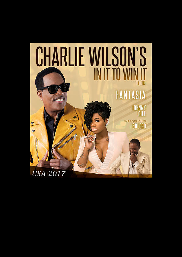 Charlie wilson Digital Art by Leo Mujo - Fine Art America