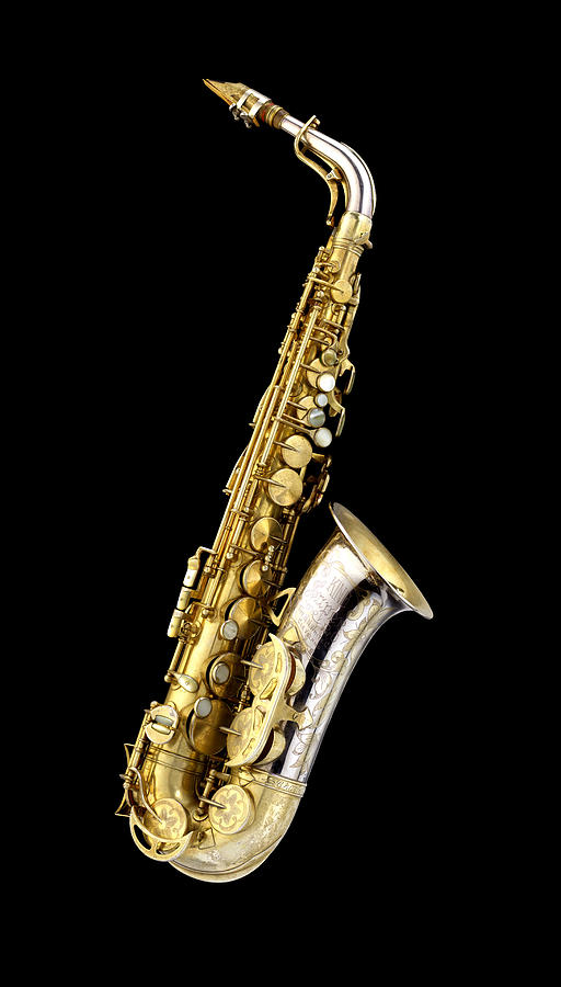 Still Life Photograph - Charlie Parker Saxophone by David Hinds