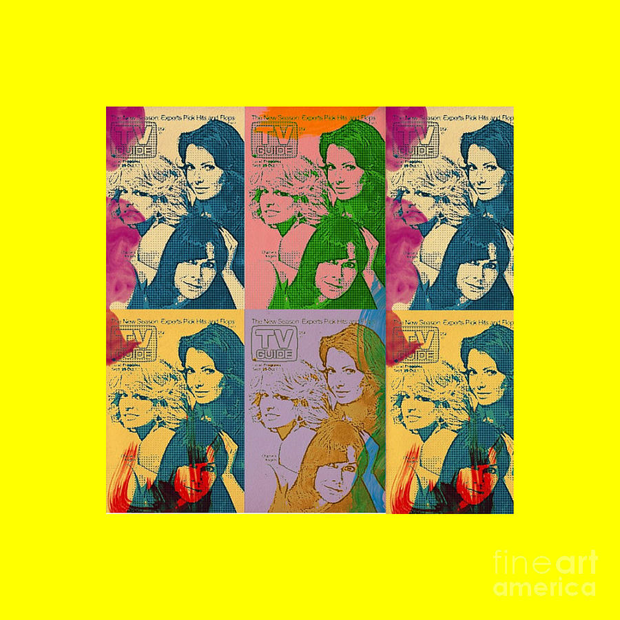 Charlies Angels Pop Art Drawing by Randy Pfeffer Fine Art America