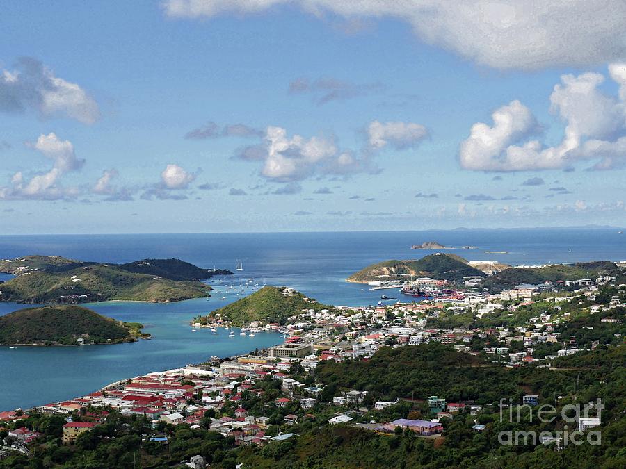 Charlotte Amalie, St. Thomas, US Virgin Islands  Photograph by On da Raks