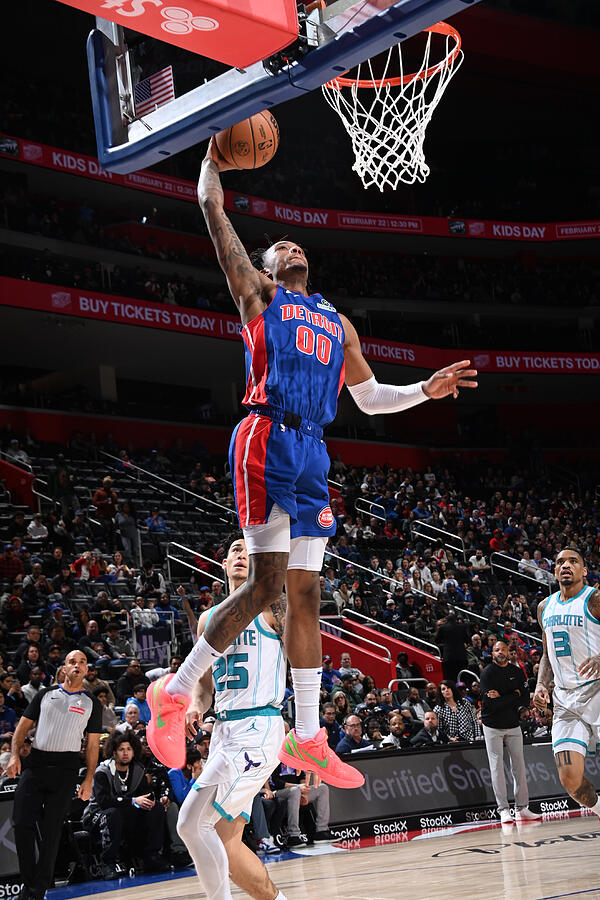 Charlotte Hornets v Detroit Pistons Photograph by Chris Schwegler Charlotte Hornets v Detroit Pistons Photograph by Chris Schwegler
