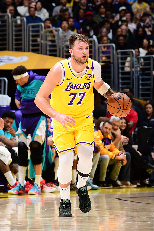 Charlotte Hornets v Los Angeles Lakers Photograph by Adam Pantozzi Charlotte Hornets v Los Angeles Lakers Photograph by Adam Pantozzi