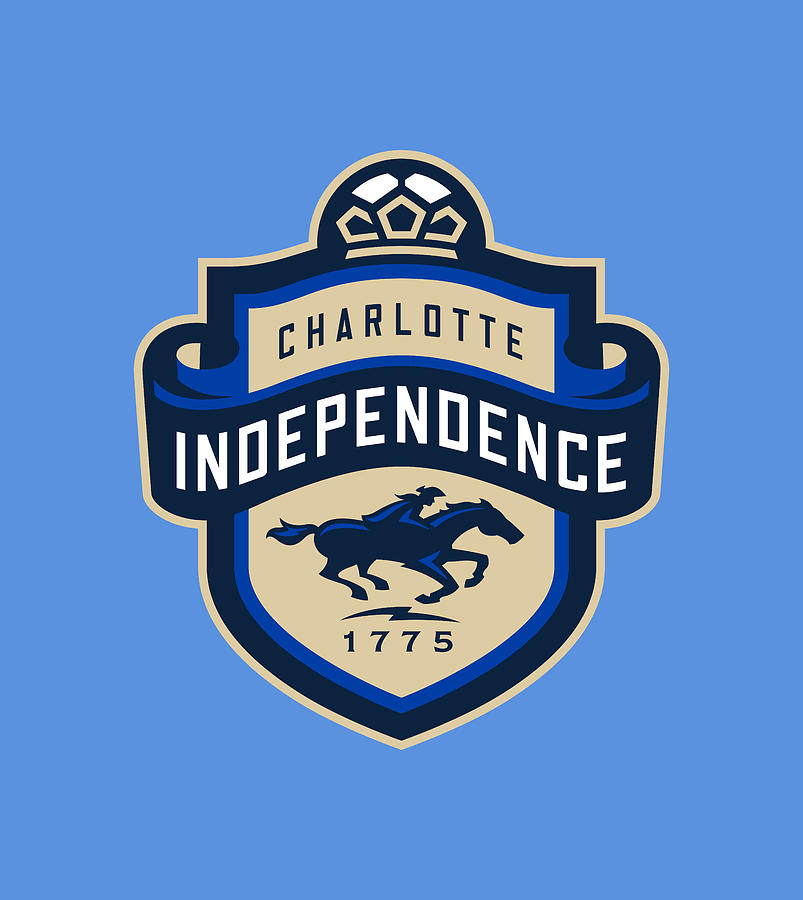 Charlotte Independence logo Digital Art by Red Veles