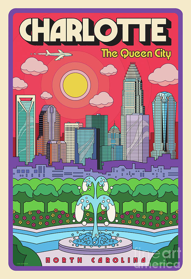 pop art travel poster