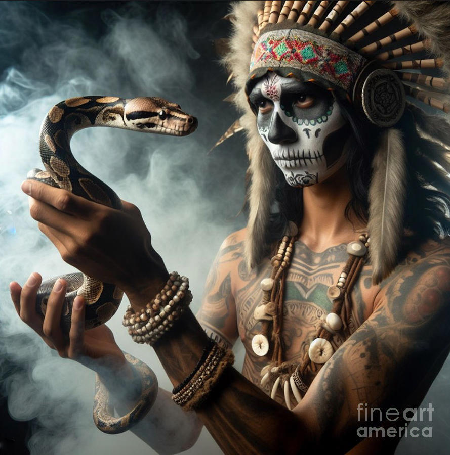 Snake Photograph - Charming 5 by Bob Christopher