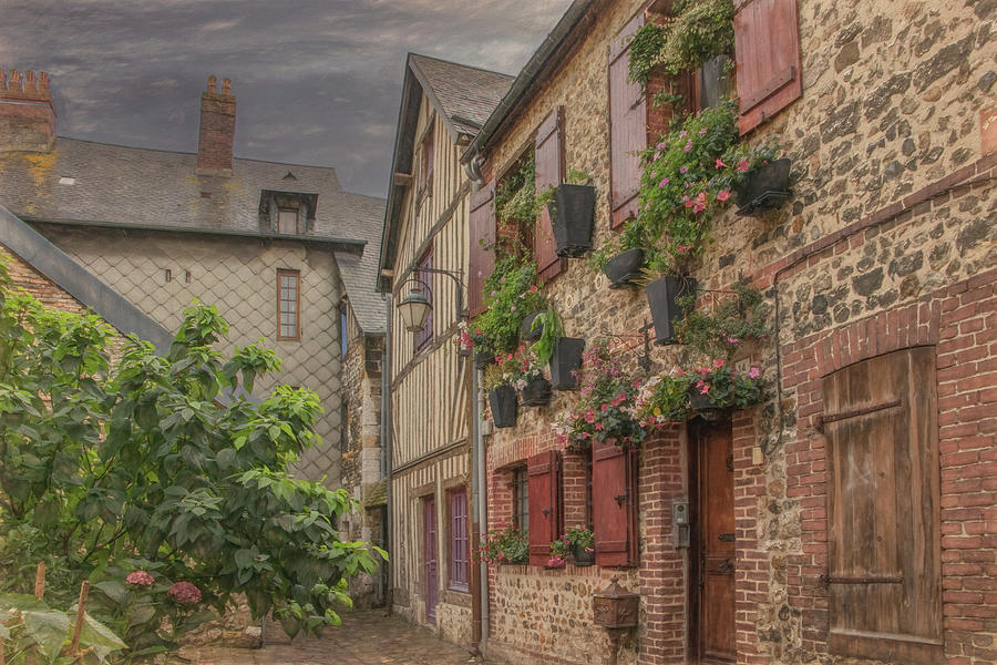 Charming Honfleur, France Photograph by Marcy Wielfaert