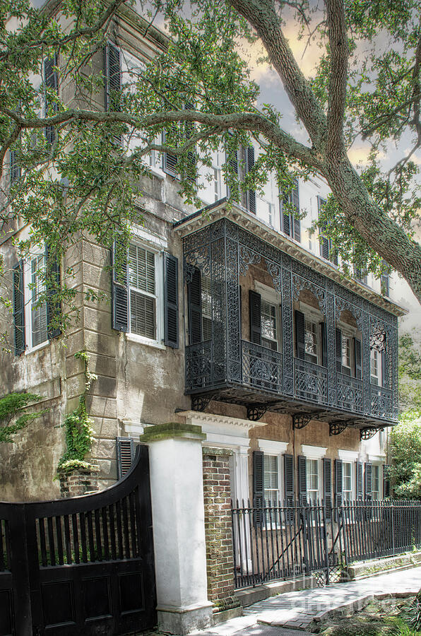 Charming Old Home - Charleston - South Carolina - Historic Architecture Photograph