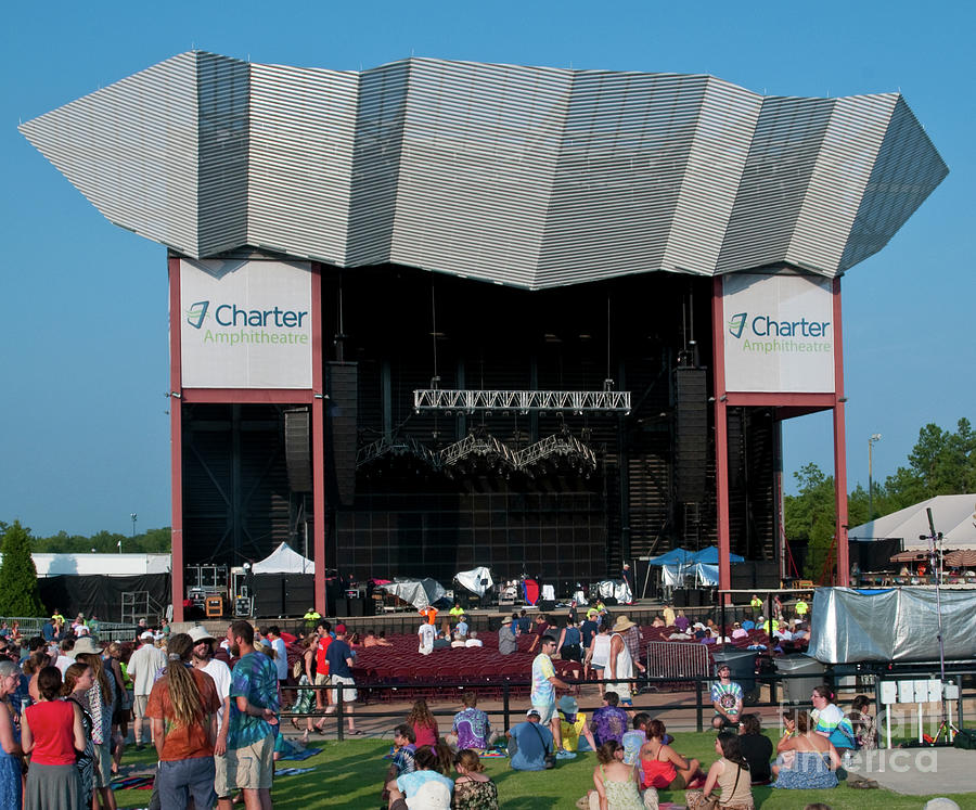 Charter Amphitheatre at Heritage Park in Simpsonville, SC Photograph by