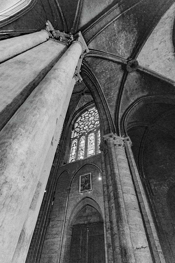 Chartres Northwest Interior Photograph by Jurgen Lorenzen