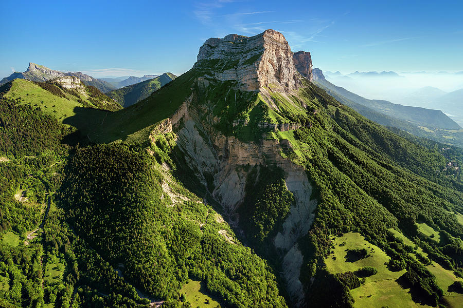 Chartreuse - the Dent de Crolles mountain Photograph by Olivier Parent