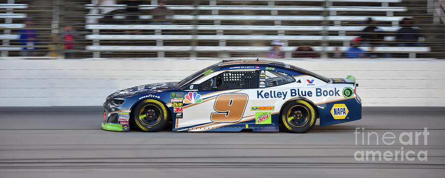 Chase Elliott Number 9 Photograph by Paul Quinn