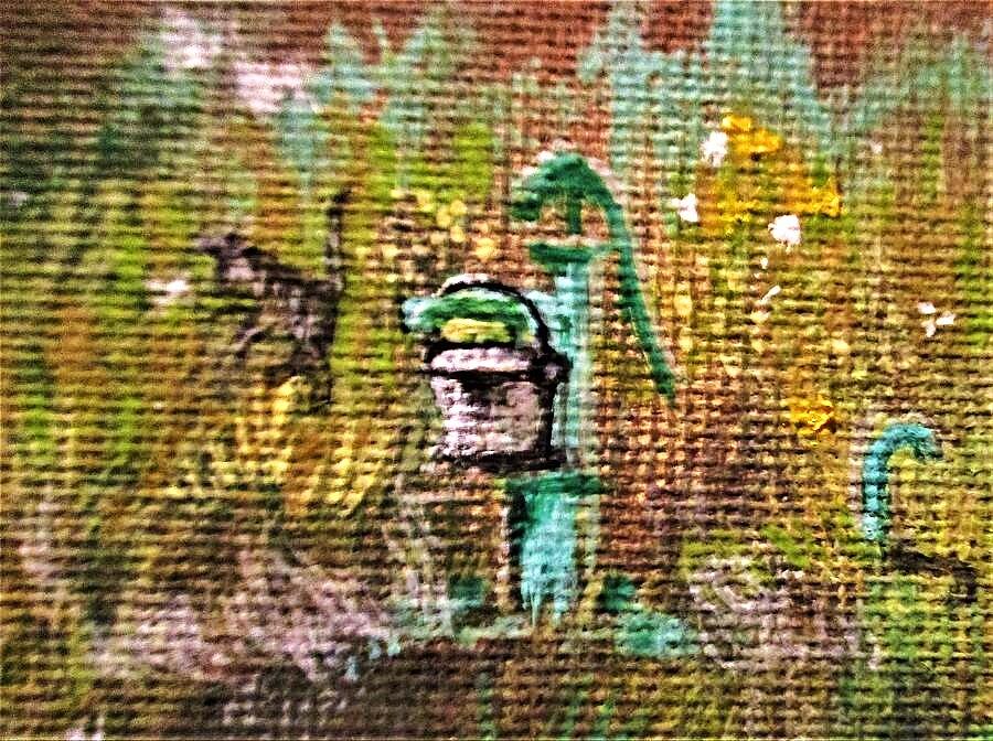 Chasing Bugs Painting by Lynn Raizel Lane